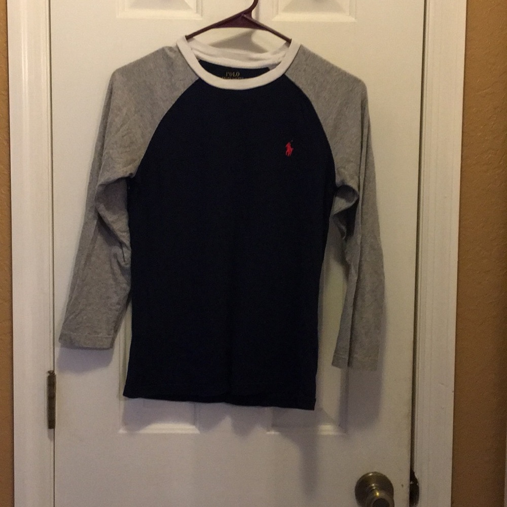 3/4 sleeve boy polo shirt!